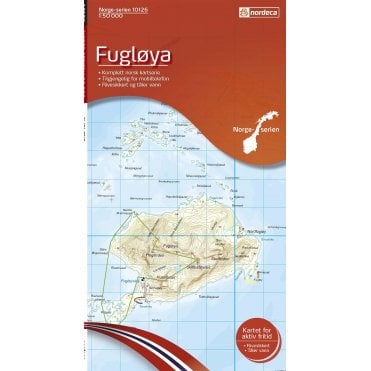 10126: Fugloya Norge-serien 1:50 000