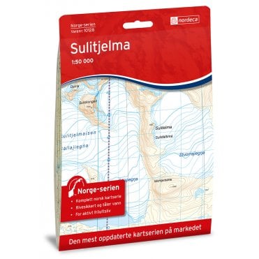 10128: Sulitjelma Norge-serien 1:50 000