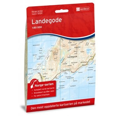 10129: Landegode Norge-serien 1:50 000