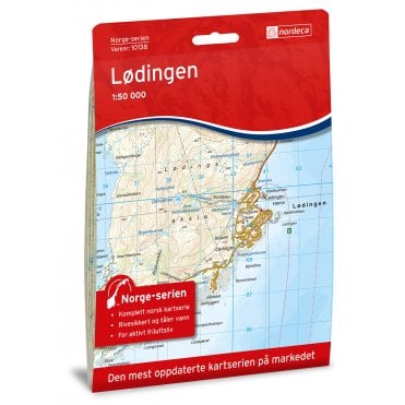 10138: Lodingen Norge-serien 1:50 000