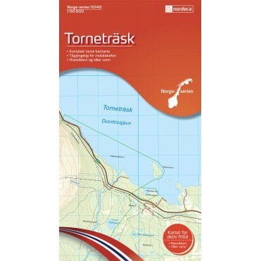 10140: Tornetrask Norge-serien 1:50 000