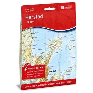 10142: Harstad Norge-serien 1:50 000