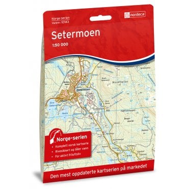10143: Setermoen Norge-serien 1:50 000