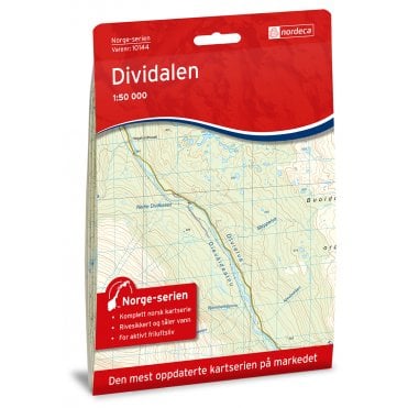 10144: Dividalen Norge-serien 1:50 000