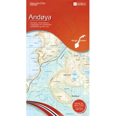 10146: Andoya Norge-serien 1:50 000