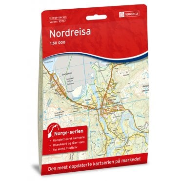 10157: Nordreisa Norge-serien 1:50 000