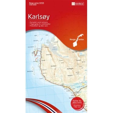 10159: Karlsoy Norge-serien 1:50 000