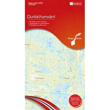10162: Durkkihanvarri Norge-serien 1:50 000