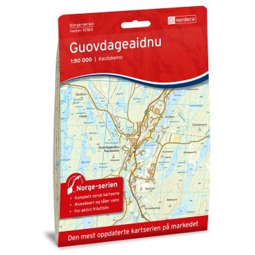 10165: Guovdageaidnu Norge-serien 1:50 000
