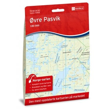 10168: Ovre Pasvik Norge-serien 1:50 000