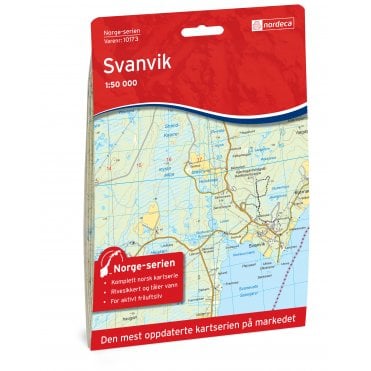 10173: Svanvik Norge-serien 1:50 000
