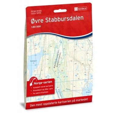 10175: Ovre Stabbursdalen Norge-serien 1:50 000