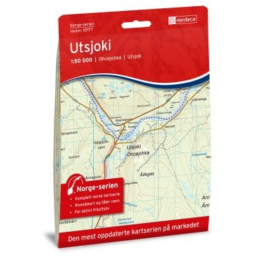 10177: Utsjoki Norge-serien 1:50 000