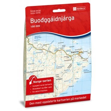10178: Buodggaidnjarga Norge-serien 1:50 000