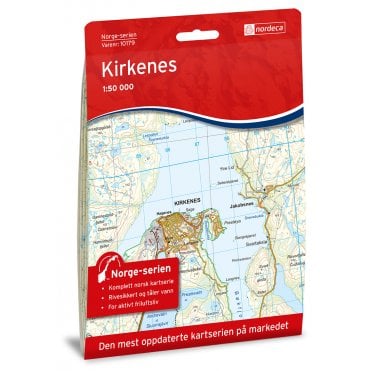 10179: Kirkenes Norge-serien 1:50 000