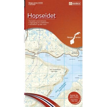 10189: Hopseidet Norge-serien 1:50 000