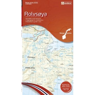 10192: Rolvsoya Norge-serien 1:50 000