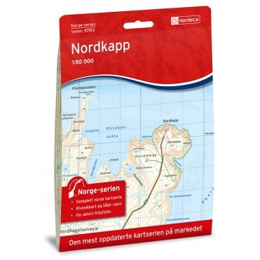 10193: Nordkapp Norge-serien 1:50 000
