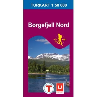 Borgefell Nord Tourist Map: 2621