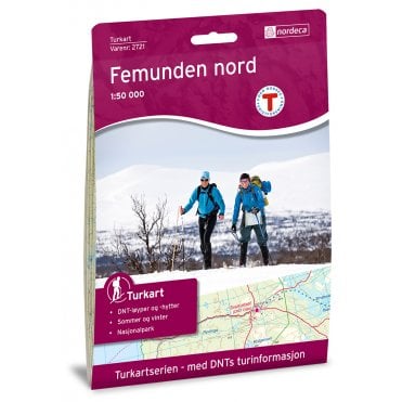 Femunden Nord Tourist Map: 2721