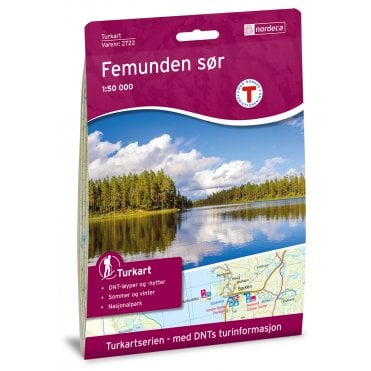 Femunden Sor Tourist Map: 2722