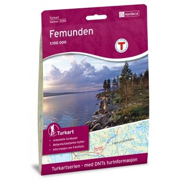 Femunden Tourist Map: 2559