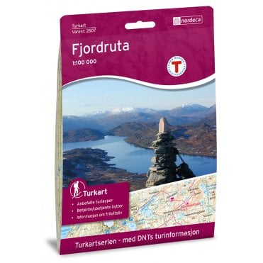 Fjordruta (Nordmore) Tourist Map: 2607