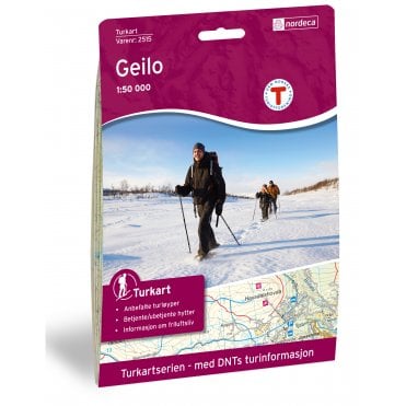 Geilo Tourist Map: 2515