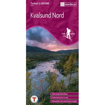 Kvalsund North Tourist Map: 2774