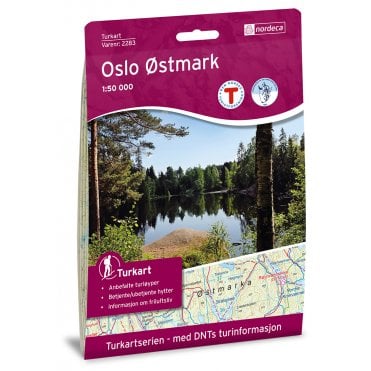 Oslo Ostmark Tourist Map: 2283