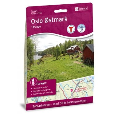 Oslo Ostmark Tourist Map: 2794