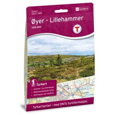 Oyer-Lillehammer Tourist Map: 2495