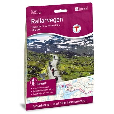 Rallarvegen Tourist Map: 2744