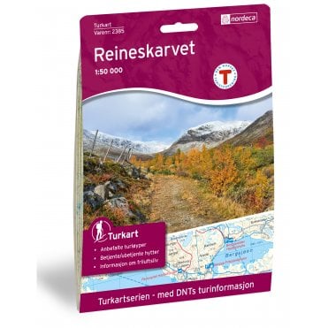 Reineskarvet Tourist Map: 2385