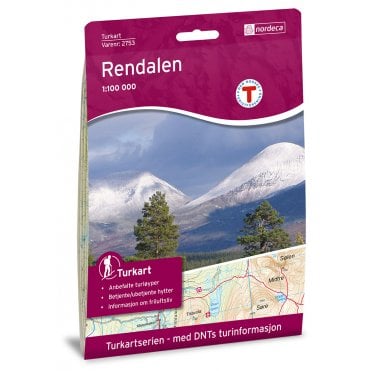 Rendalen Tourist Map: 2753
