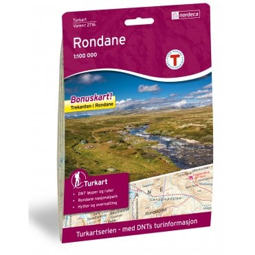 Rondane Tourist Map: 2716