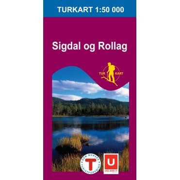 Sigdal og RollagTourist Map: 2571