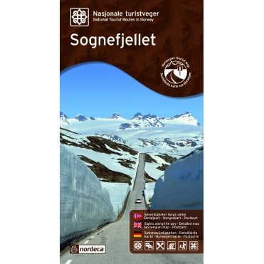 Sognefjellet National Tourist Route Map 20008