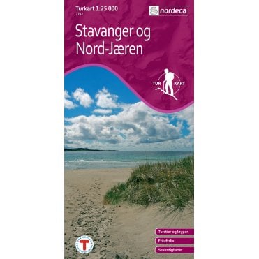 Stavanger og Nord-Jaeren Tourist Map: 2762