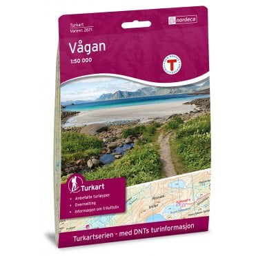 Vagan Tourist Map: 2671