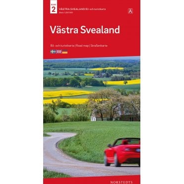 2: Southwest Sweden Tourist Road Map