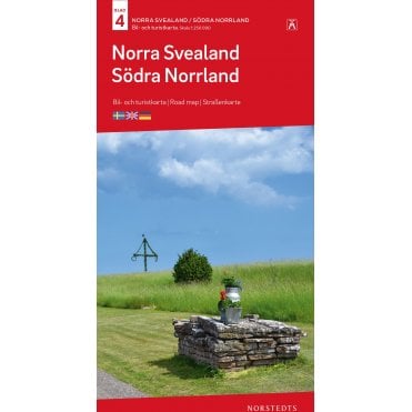 4: North Sweden & South Lapland Tourist Road Map