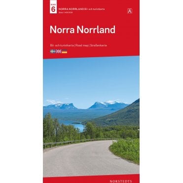 6: North Lapland Tourist Road Map