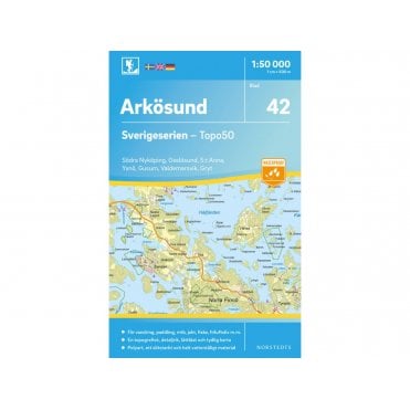 Arkosund (Sweden) - Norstedts Outdoor map 42
