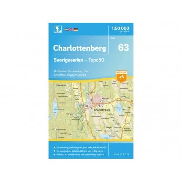 Charlottenberg (Sweden) - Norstedts Outdoor map 63
