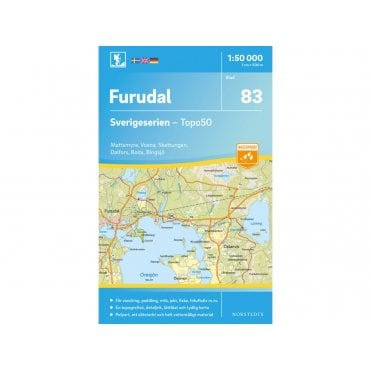Furudal (Sweden) - Norstedts Outdoor map 83