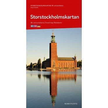 Greater Stockholm City Map at 1:25,000