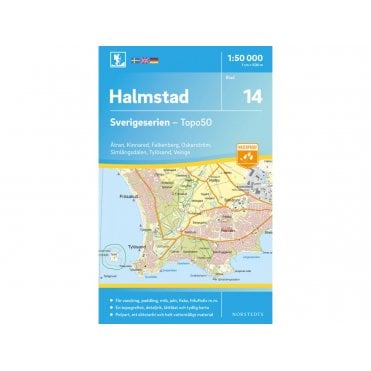 Halmstad (Sweden) - Norstedts Outdoor map 14