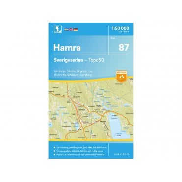 Hamra (Sweden) - Norstedts Outdoor map 87