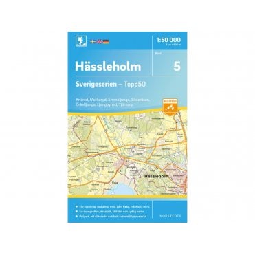 Hassleholm (Sweden) - Norstedts Outdoor map 5